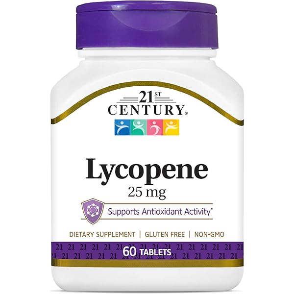 Lycopene 25 mg del Siglo XXI - Soporte Antioxidante Premium