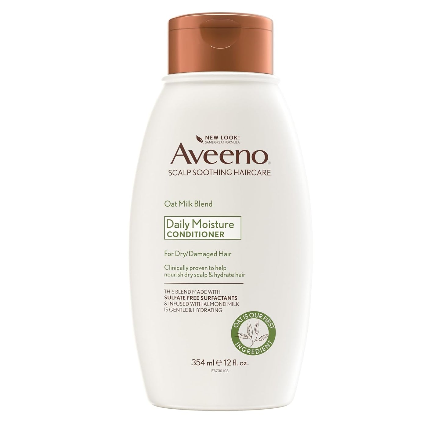 Acondicionador hidratante Aveeno Oat Milk Blend 12 fl oz