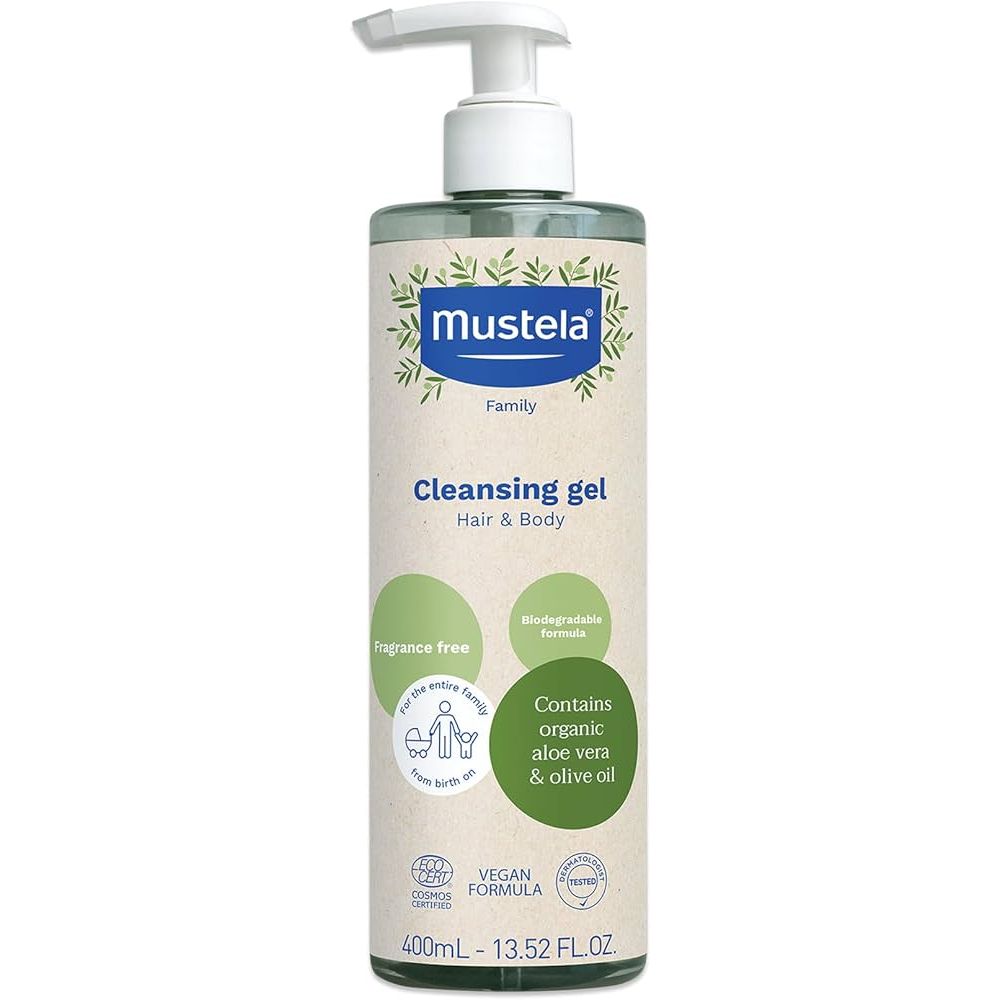 Gel Nettoyant Mustela Sans Parfum, 10,14 fl oz