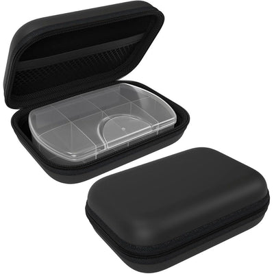 Boîte de rangement pour pilules de voyage Ezy Dose à coque rigide