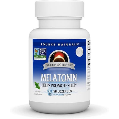 Melatonin 5 mg Tablets - 50 Count