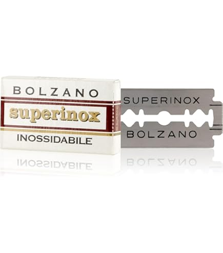 Cuchillas de Afeitar de Doble Filo Bolzano Superinox - Paquete de 5