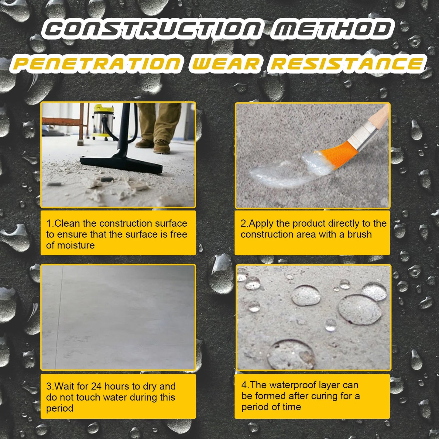 Waterproof Sealant Bathroom Kitchen Exterior Wall Water Leakage Repair Free Brick Leak Repair Home Improvement Paint Agent - Korvel