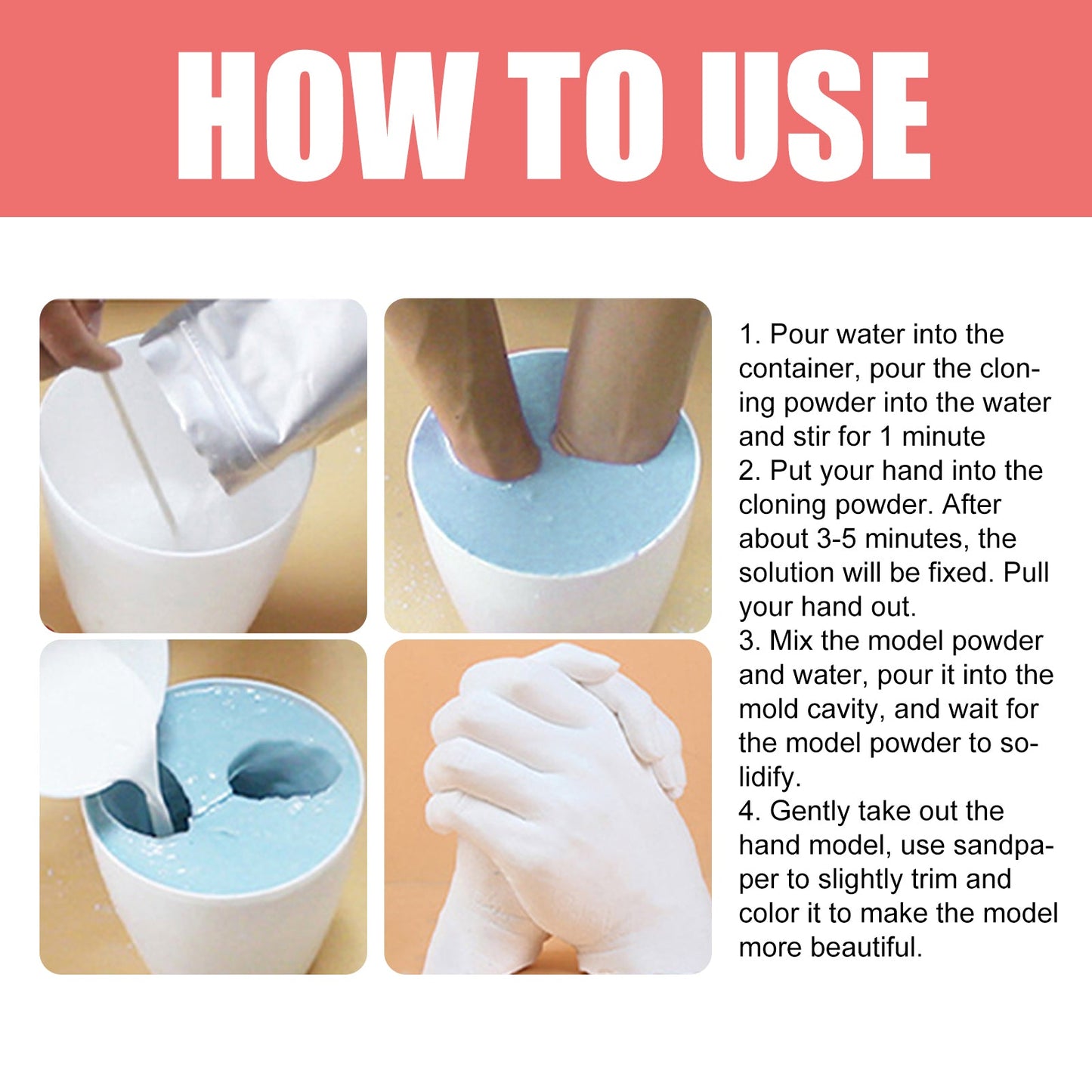 Hand Casting Kit for Creating Cherished Memories