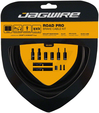 Jagwire Pro Brake Cable Kit - Stealth Black