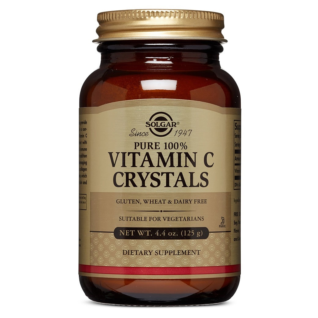 Solgar Vitamin C Crystals - 4.4 Oz Premium Supplement