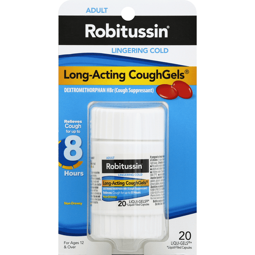 Robitussin Geles para la Tos de Resfriado Persistente - Acción Prolongada