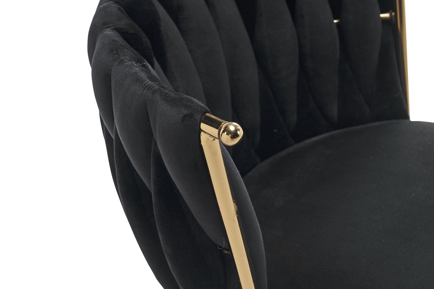 Office desks and chairs, with adjustable wheels and cushioned office desks and chairs that conform to ergonomics (black) - Korvel
