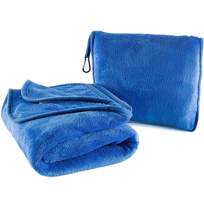 Multifunctional Foldable Travel Pillow Blanket