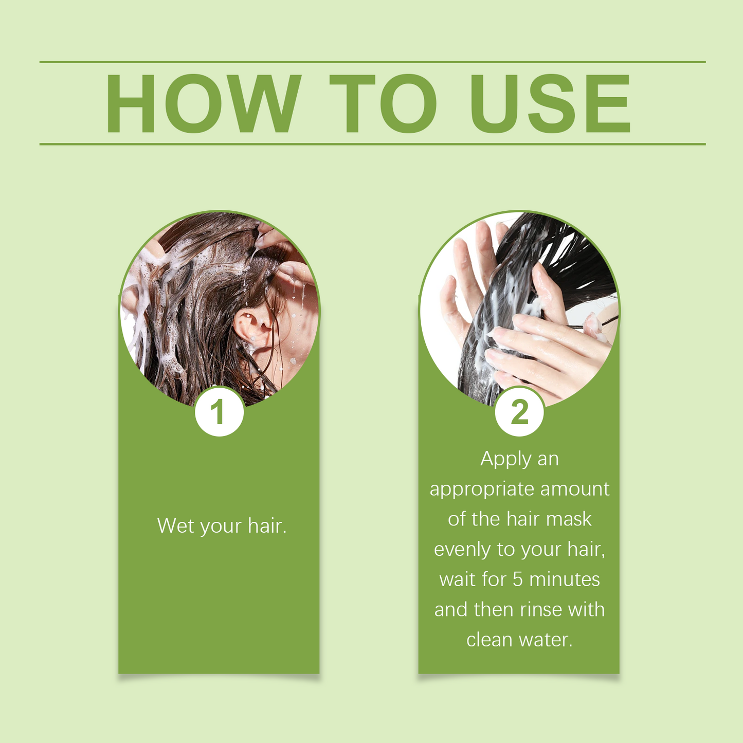 Nourishing Hair Mask Moisturizes And Moisturizes Hair, Fluffy, Soft, And Glossy Hair Mask - Korvel
