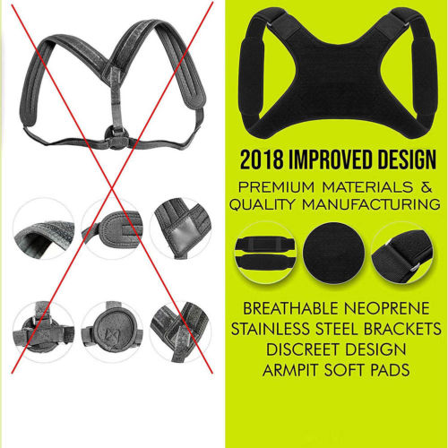 New Spine Posture Corrector Protection Back Shoulder Posture Correction Band Humpback Back Pain Relief Corrector Brace - Korvel