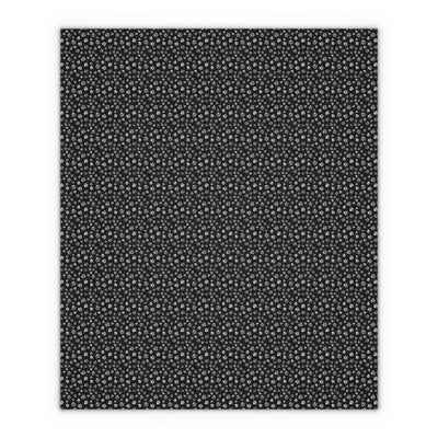 Papier Cadeau Noir Pattes