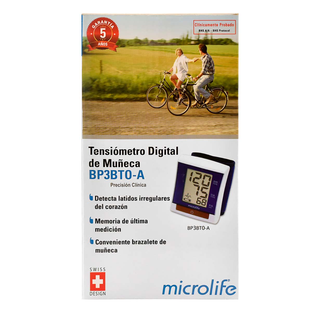 Moniteur de pression artérielle au poignet Microlife® – Modèle BP3MY1-1P