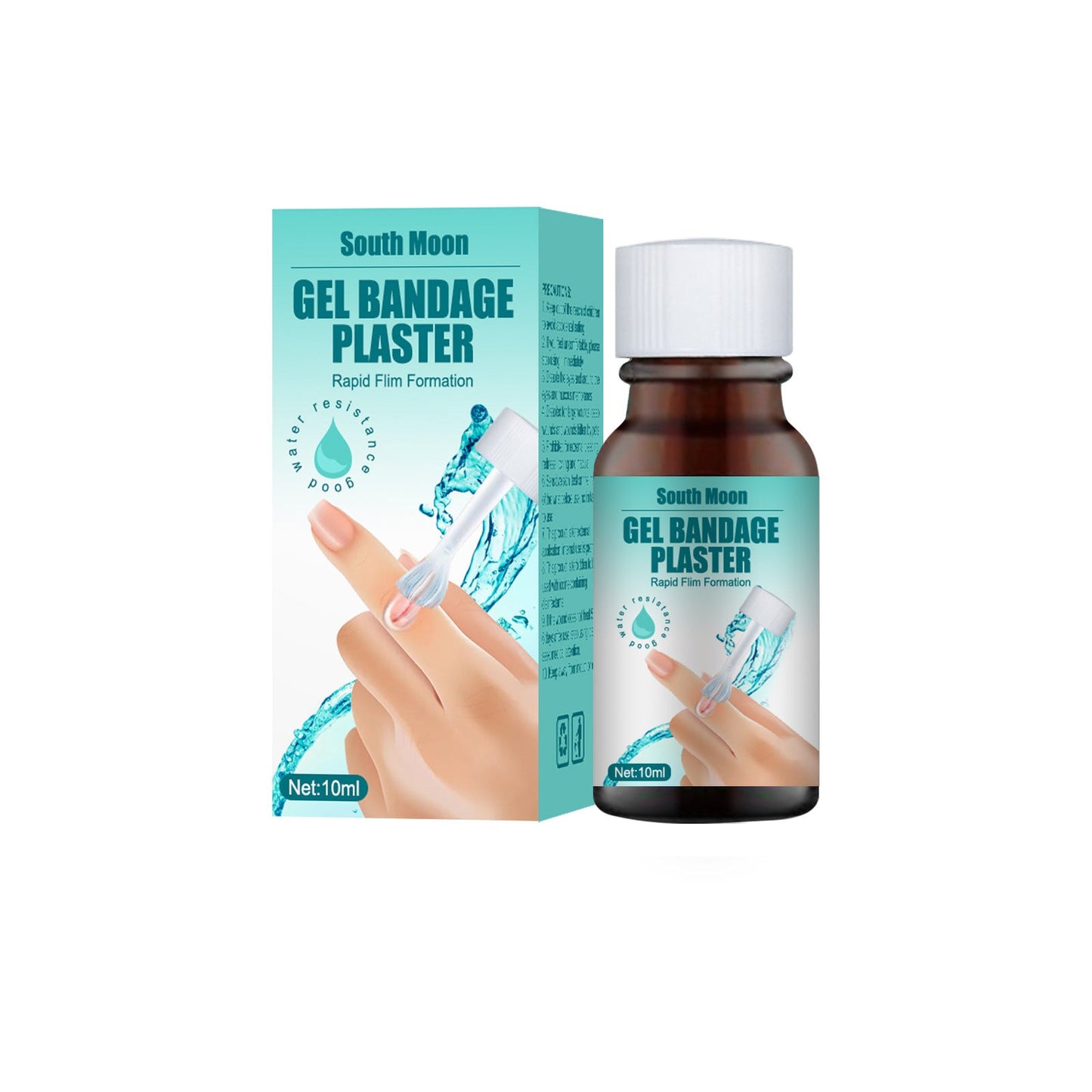 Skin Repair Drops Improve Body Skin Care Breathable Clear Liquid Gel - Korvel