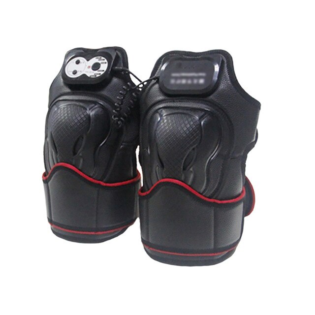 1 Pair Sports Gift Knee Joint Physiotherapy Portable Effective Heat Vibration Home Arthritis Pain Relief Timing Massager - Korvel