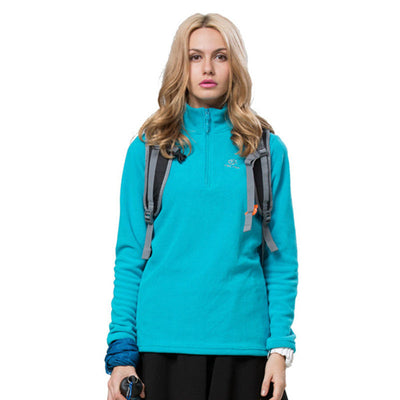 Women's Fleece Jacket for Autumn and Winter Outdoor Wear