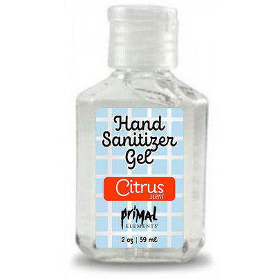 Primal Elements Fresh Citrus Hand Sanitizer - 2 Ounce