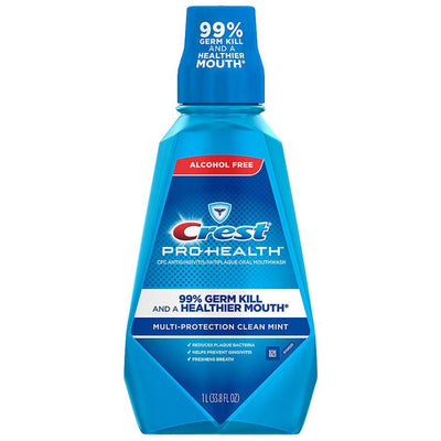 Enjuague bucal Crest Pro Health Multi Protection Clean Mint - 1 L