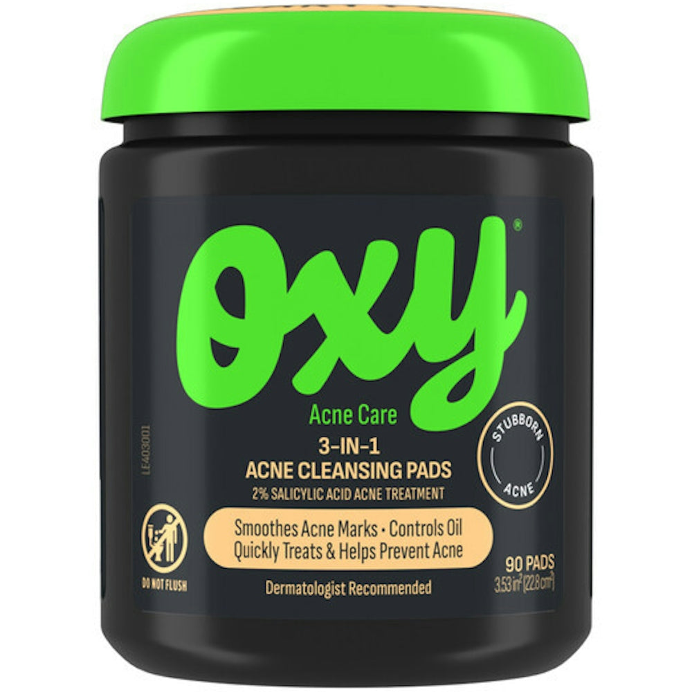 Oxy Máxima Fuerza 3 En 1 Almohadillas para el Acné - 90 Contenido