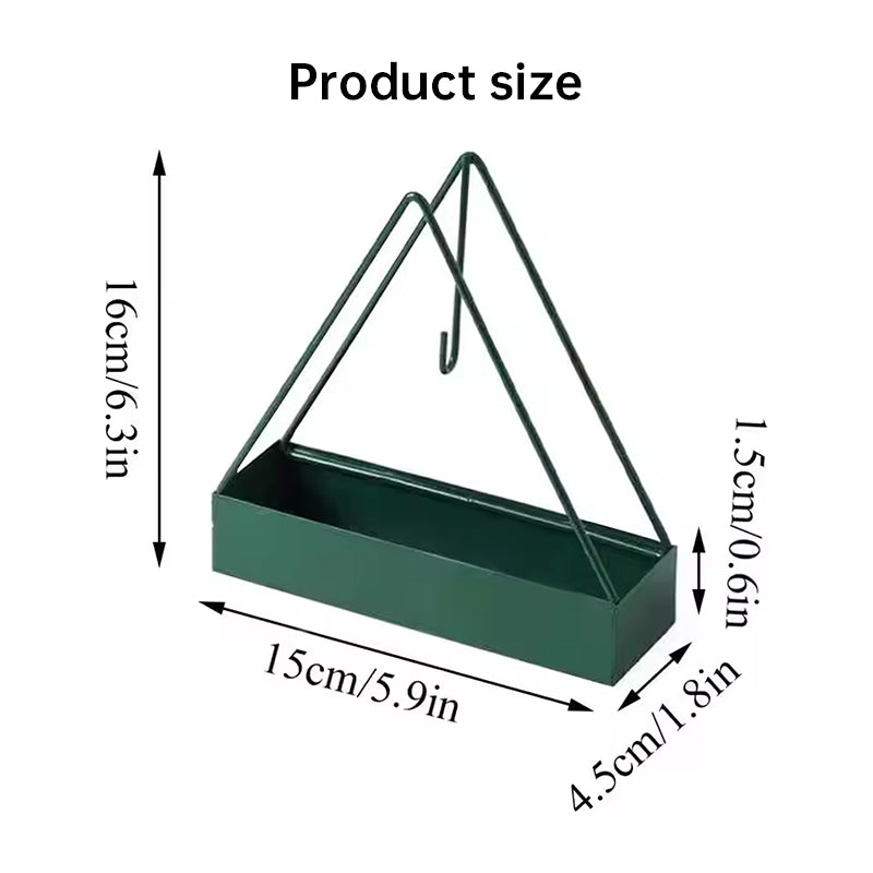 Soporte para espirales de mosquitos de hierro de 3 patas - Diseño de sándalo elegante