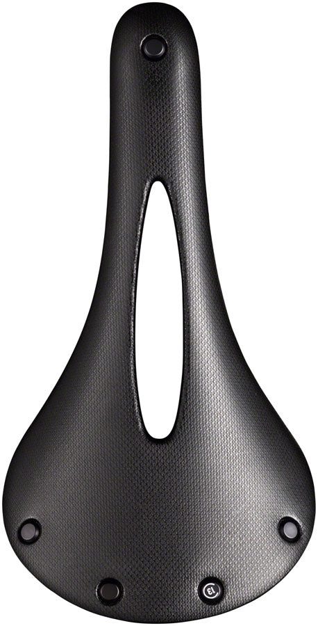 Silla Carvada Brooks C13 - Negro Carbón 145mm