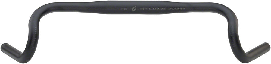 Manillar Drop Salsa Woodchipper - Aluminio 31.8mm 44cm Negro