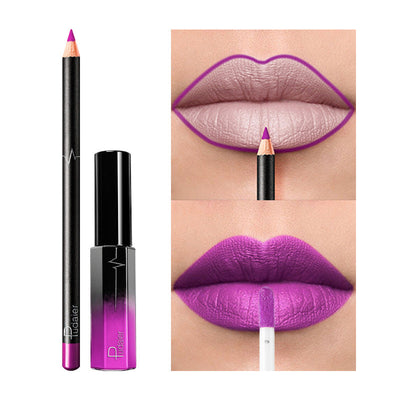 Conjunto de Brillo de Labios y Lápiz Mate Pudaier de 36 Colores
