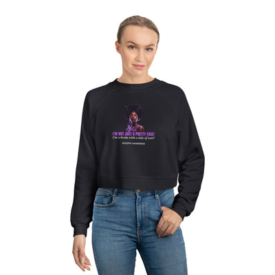 Chic & Cozy Women's Cropped Fleece Sweatshirt - Korvel