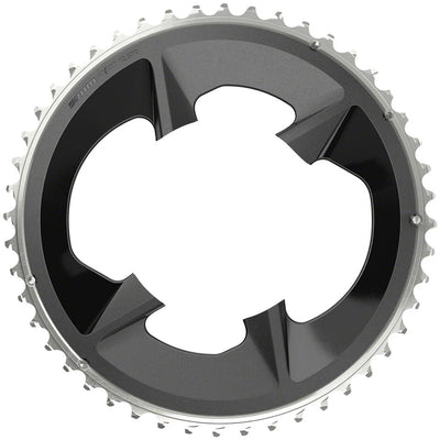 SRAM Rival 2x12-Speed Outer Chainring - 48t 107 BCD Black