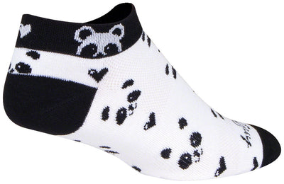SockGuy Classic Low Panda Socks - Women's Small/Medium