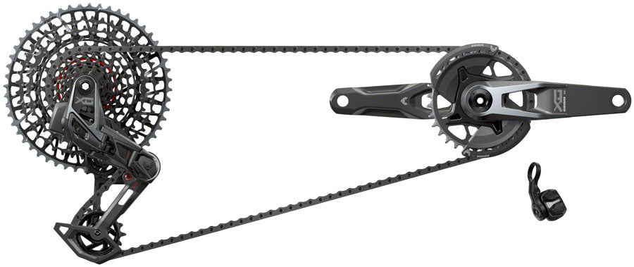 Groupe de transmission SRAM X0 T-Type Eagle - Manivelle 170 mm 32t