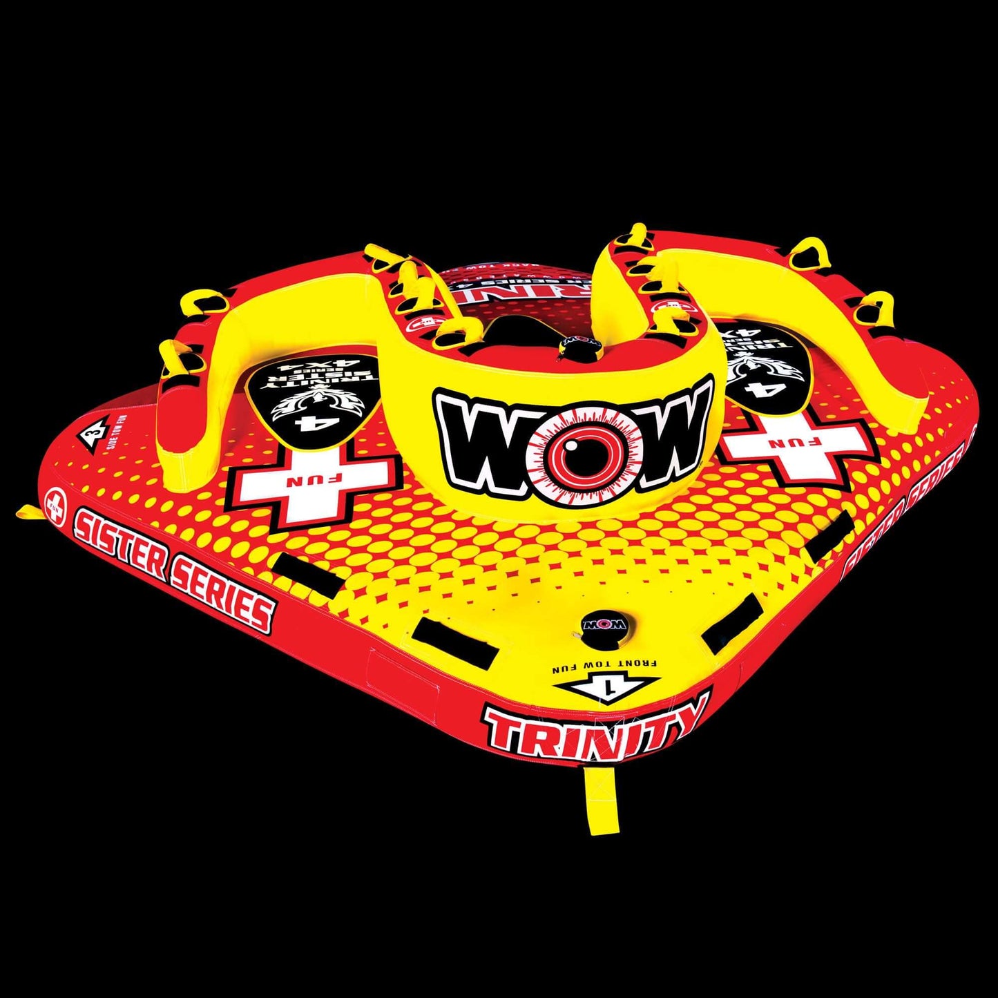 WOW Sports Trinity 4P Sister Towable Tube
