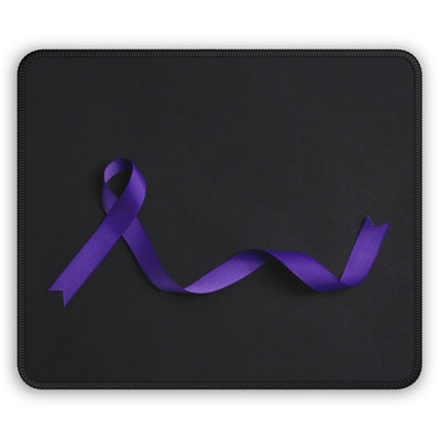 Premium Purple Ribbon Gaming Mouse Pad for Ultimate Performance - Korvel