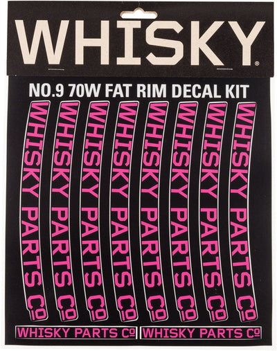 Kit de Calcomanías para Ruedas WHISKY 70w - Magenta para 2 Ruedas