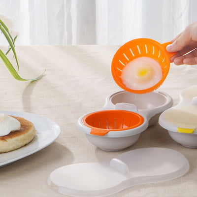 Mini Twin Egg Boiler - Double Layer Kitchen Gadget