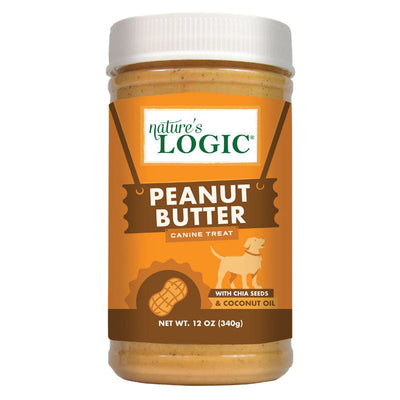 Mantequilla de Maní Nature's Logic para Perros - 12 oz