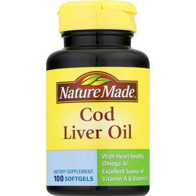 Nature Made Cod Liver Oil Softgels