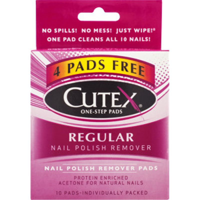 Discos Desmaquillantes de Esmalte de Uñas Cutex Regular