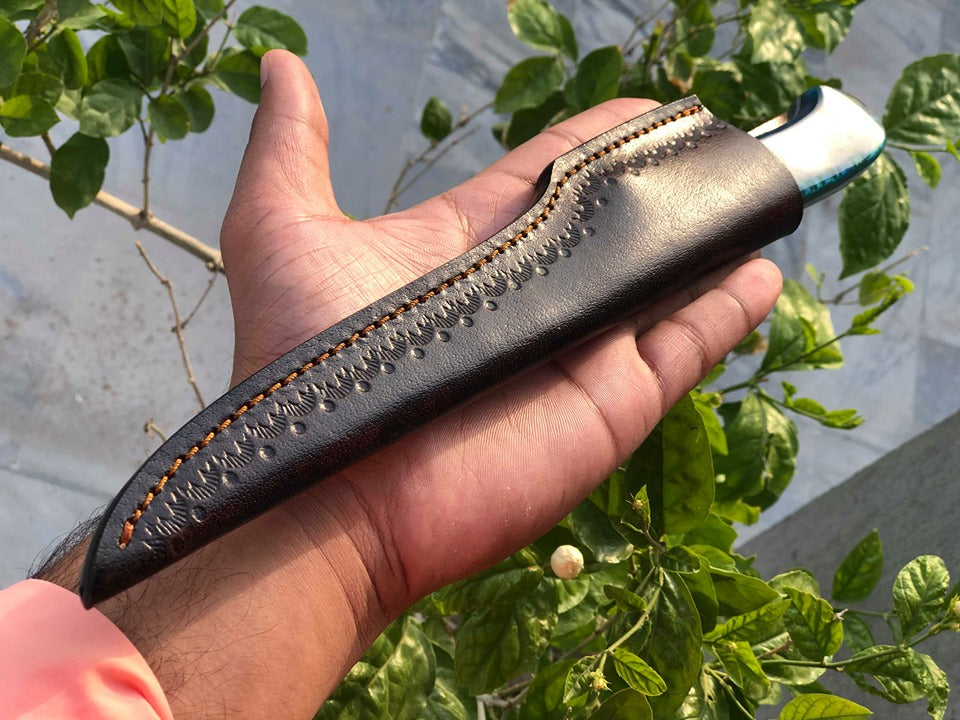 7" Damascus Steel Filleting Knife – Precision Craftsmanship - Korvel