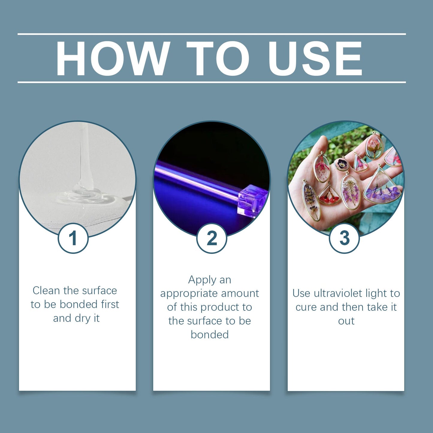 Resin Glue, High Transparent Resin Drop Glue Diy Hand-Made Shadowless Glue Quick Dry Drop Glue - Korvel