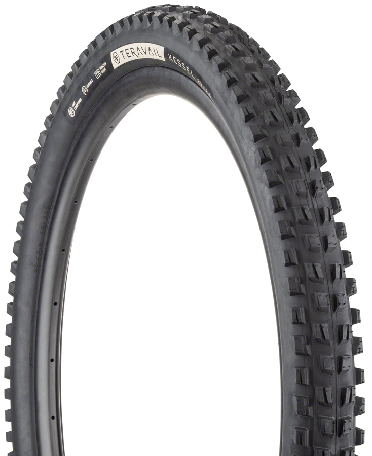Teravail Kessel Tire - 29 x 2.6 Tubeless Folding Black