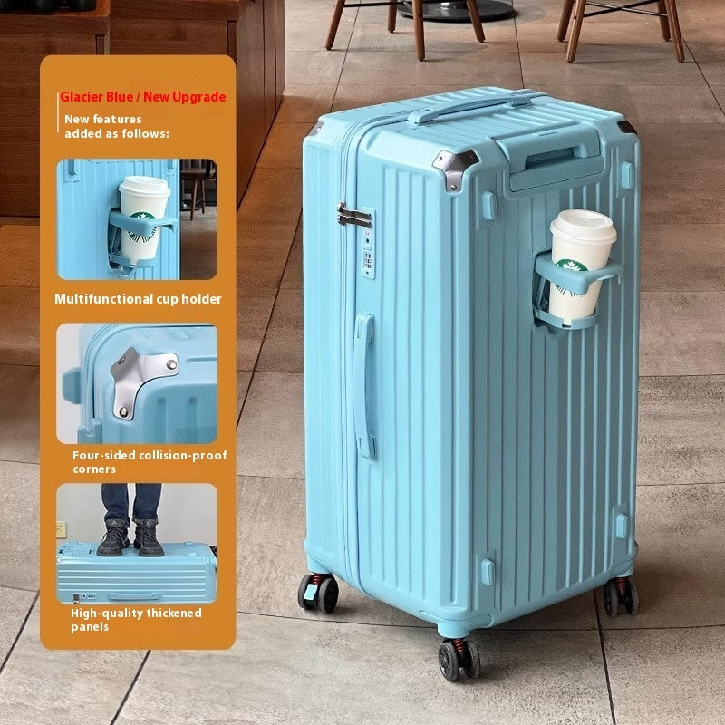Simple Home Five-Wheel Large Capacity Traveling Trolley Case