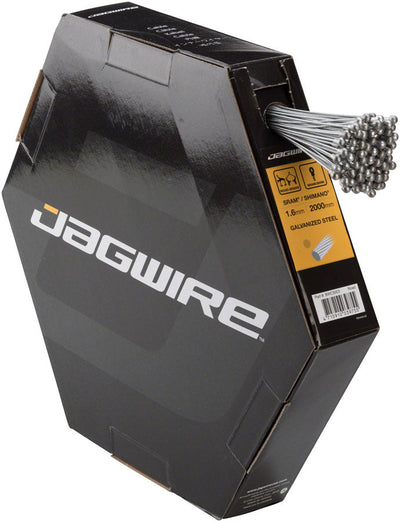 Jagwire Basics Brake Cable - 1.6x2000mm Galvanized for SRAM/Shimano