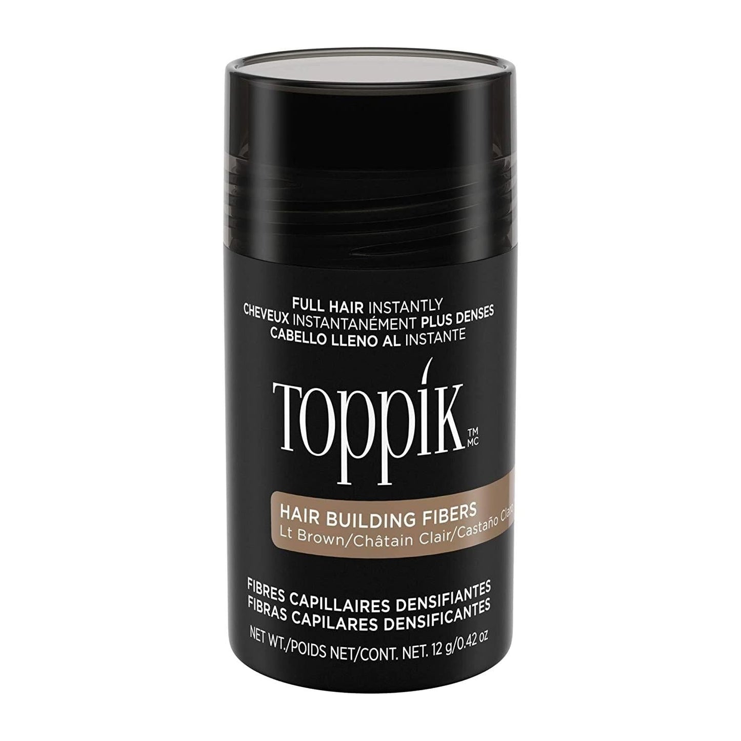 Fibra Capilar Toppik - Marrón Claro 0.11 oz