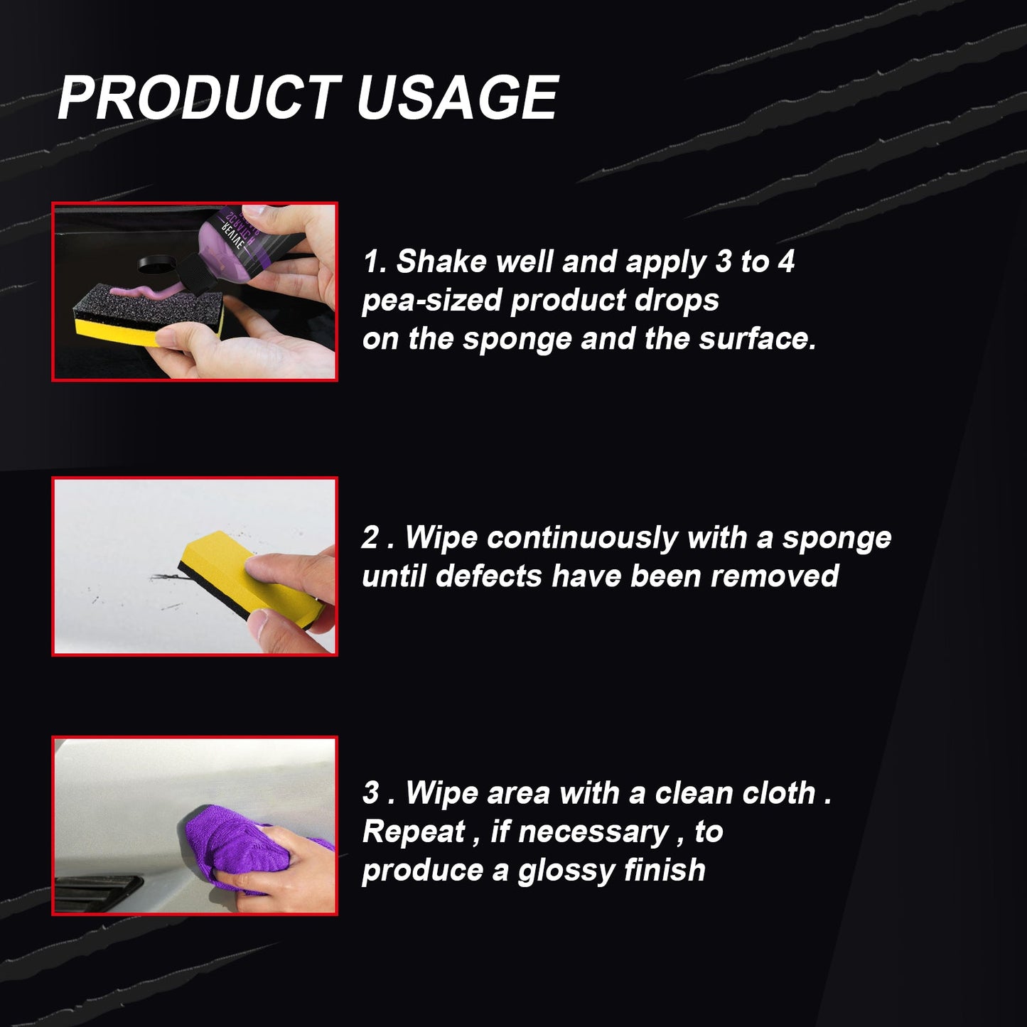 Automotive Scratch Free Repair Liquid Finish Repair Scratch Removal Beauty Maintenance Polish - Korvel