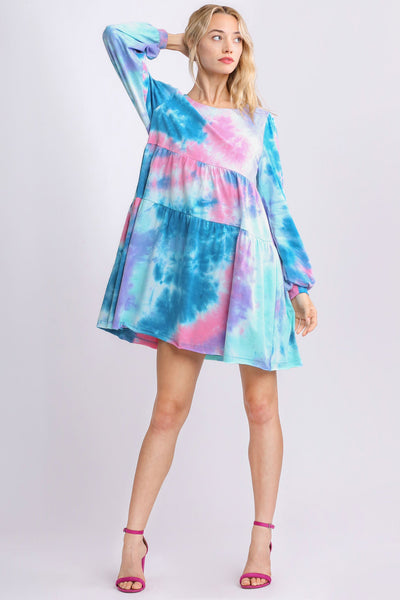 Vestido Largo Boho Chic de Talla Grande Colorido