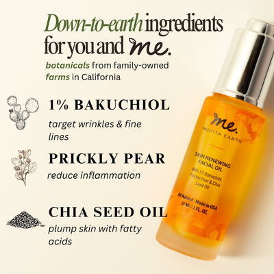 Bakuchiol Skin Renewing Facial Oil (Retinol Alternative)