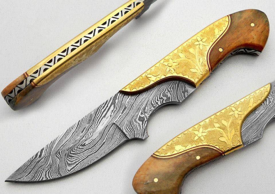 Personalized Damascus Steel Skinner Knife for Outdoor Adventures - Korvel