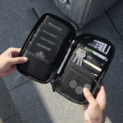 Premium ID Travel Storage Bag Passport Holder