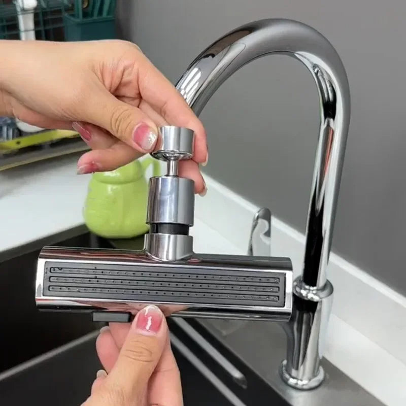 Faucet Extender Waterfall Stream Sprayer Kitchen accessories Head Sprayer Filter Diffuser Water Saving Nozzle Tap - Korvel